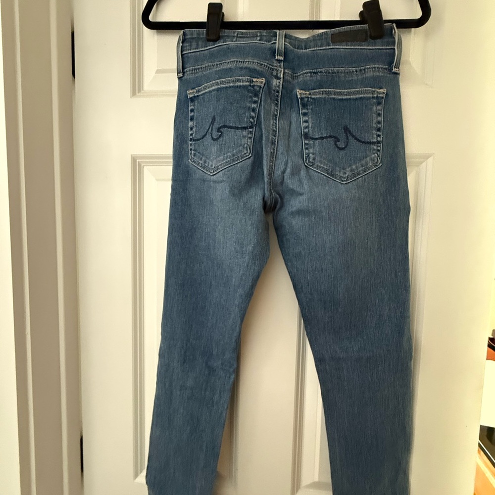 AG high waisted skinny jeans size 25